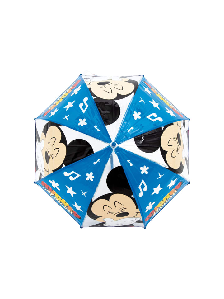Disney Mickey Mouse Regenschirm Disney Mickey Mouse (D): 68 cm in Blau günstig kaufen 68