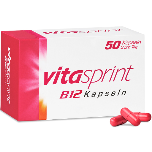 VITASPRINT B12 Kapseln  50 St  Hartkapseln