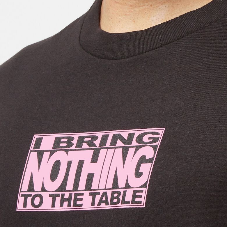 Pleasures Table T-Shirt black