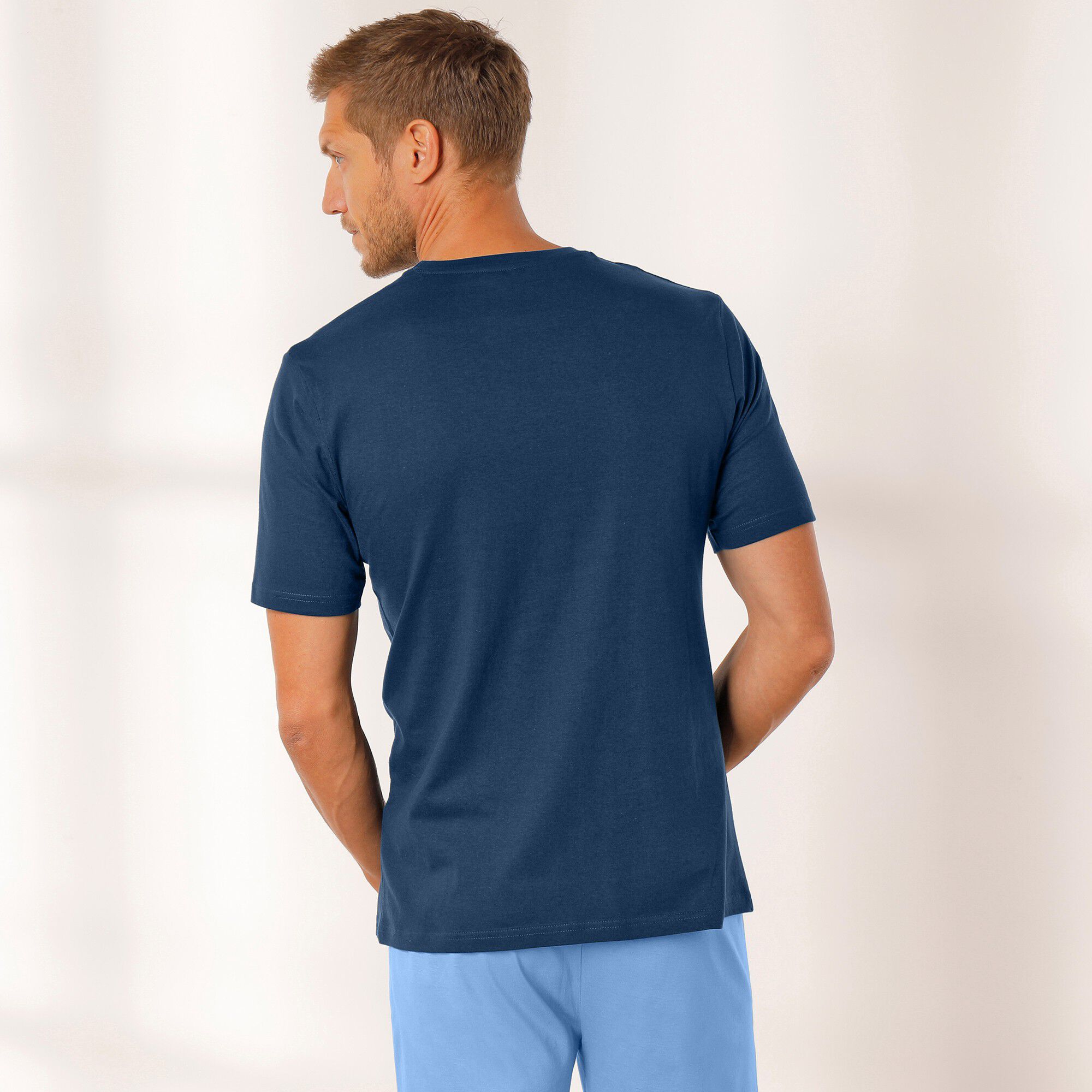 T-shirt de pyjama manches courtes motif bateau