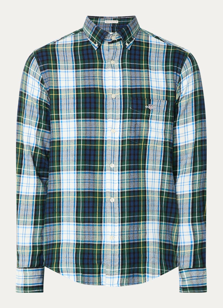 Camicia a quadri classica da uomo