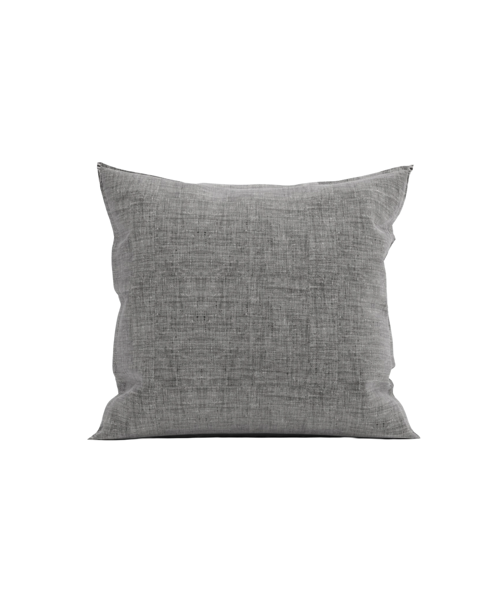 Zo!Home Kissenhülle Lino Dark Grey 50 x 50 cm