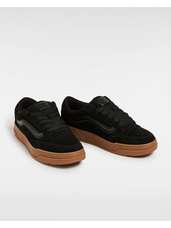 Vans Leder-Sneakers in Schwarz/ Hellbraun günstig kaufen