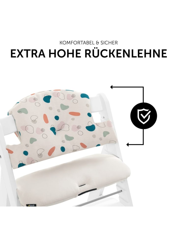 Hauck Sitzkissen / Hochstuhlauflage für Alpha Hochstuhl - in beige,bunt günstig kaufen onesize