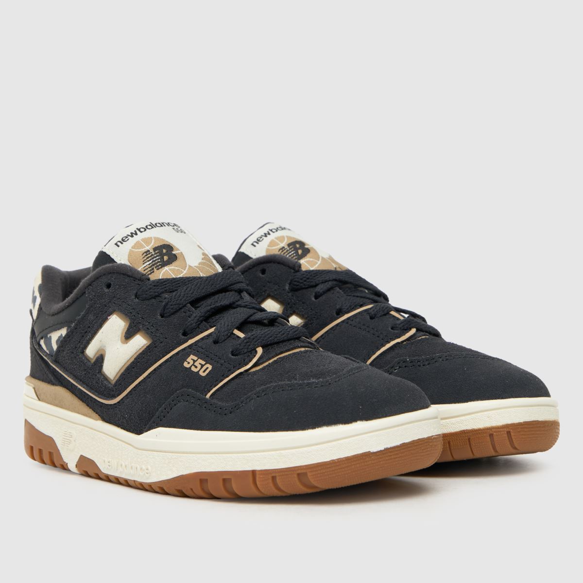 New Balance marinblå 550 flickor junior träningsskor