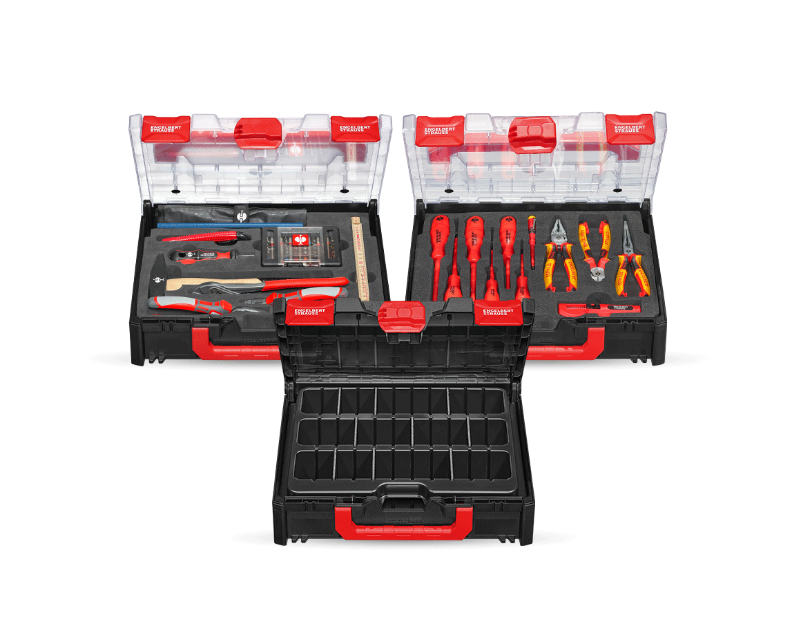 STRAUSSbox Werkzeug-Set Allround Elektro Classic