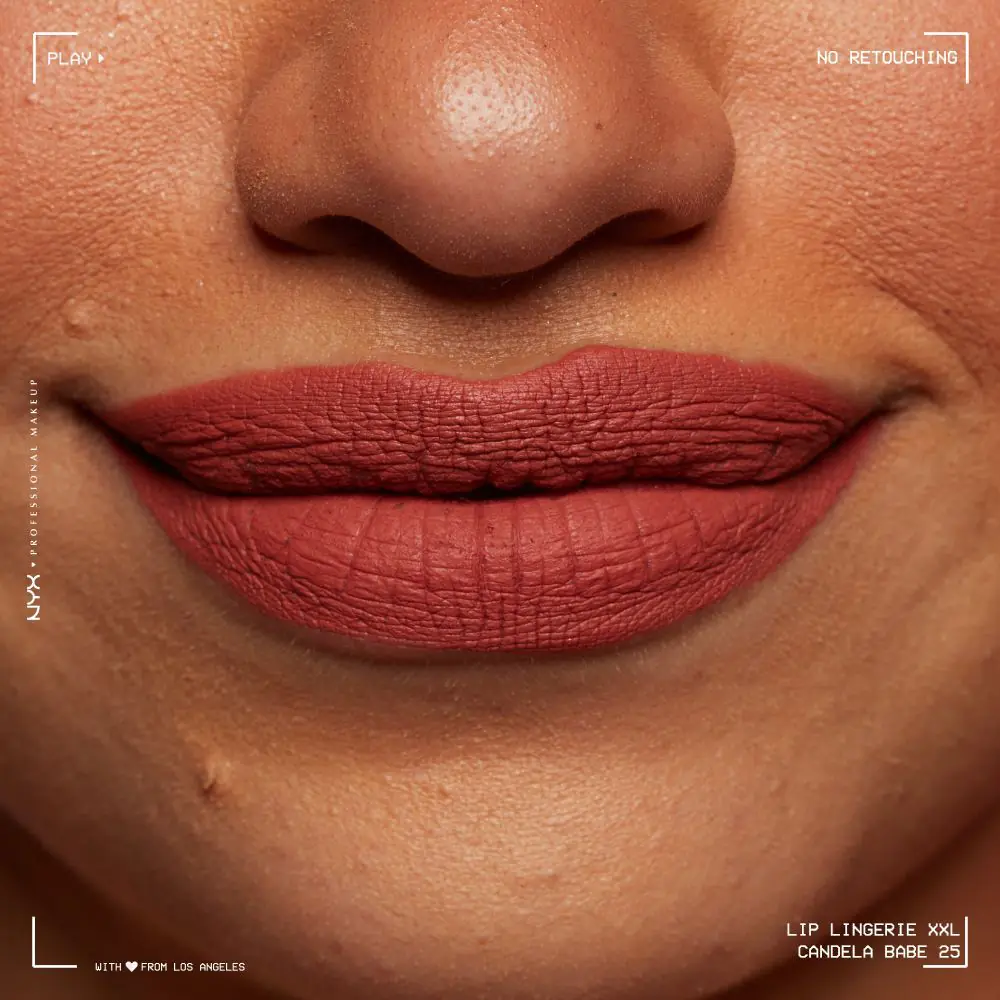 NYX Lip Lingerie XXL Candela Babe течни кармин