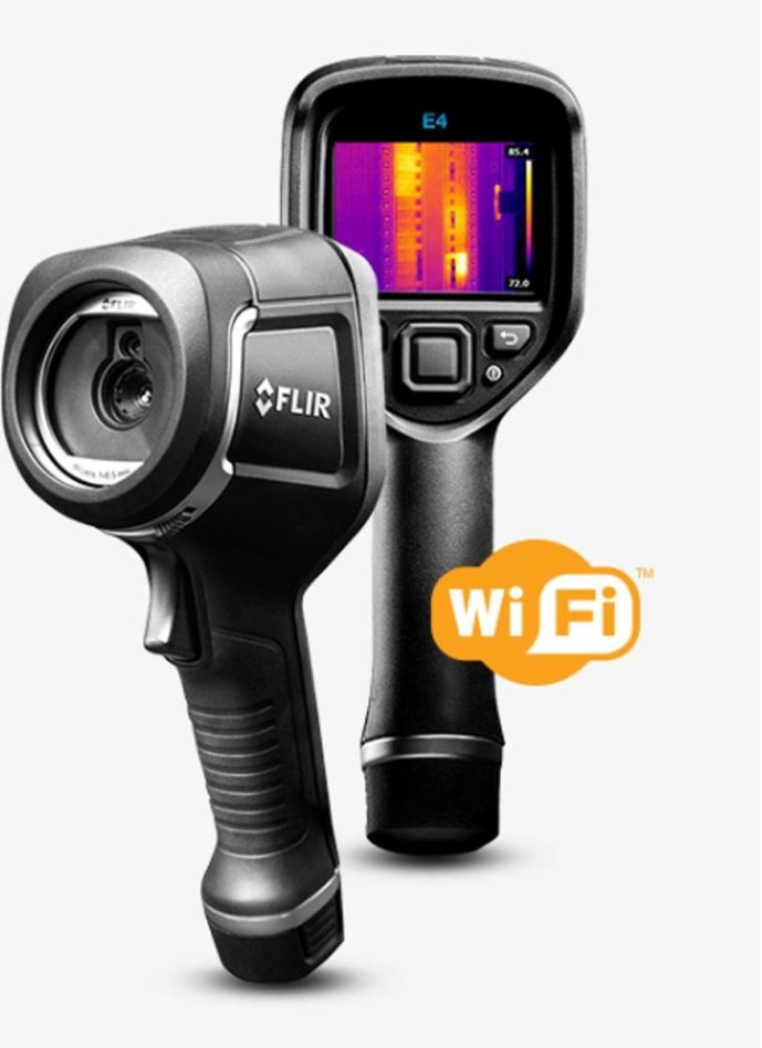 Teledyne FLIR 30445621 E4 Wärmebildkamera 80 x 60 Pixel -20 °C bis 250 °C mit MSX und WLAN
