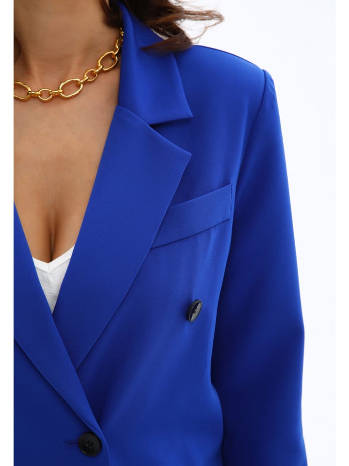 Awesome Apparel Jacke in Blau günstig kaufen 46