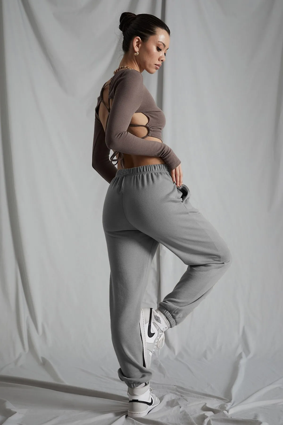 Madmext  Jogginghose - Grau - Jogger