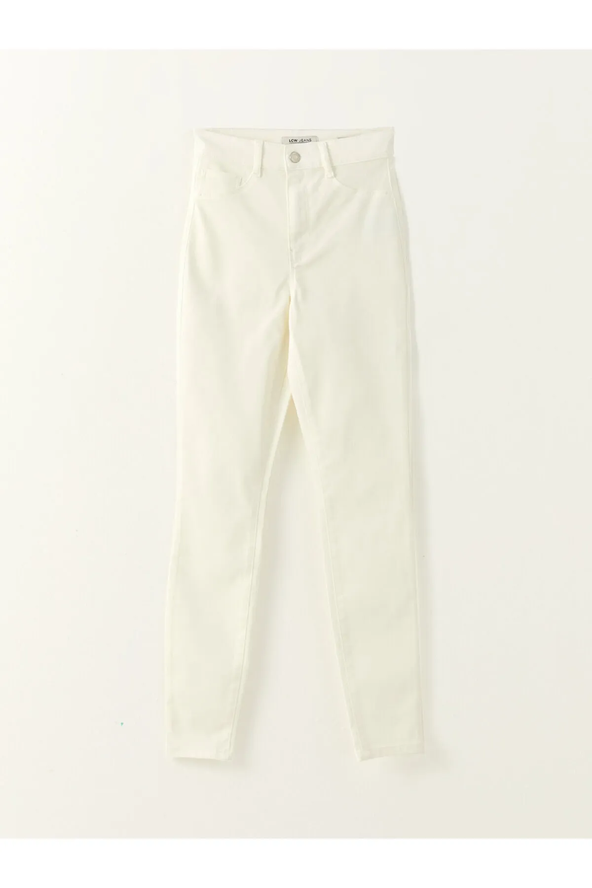 LC Waikiki  Super Skinny Fit Straight Damen-Jeanshose mit hoher Taille