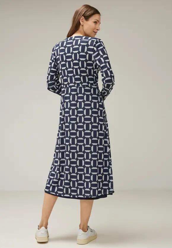 Street One Mesh Print Kleid