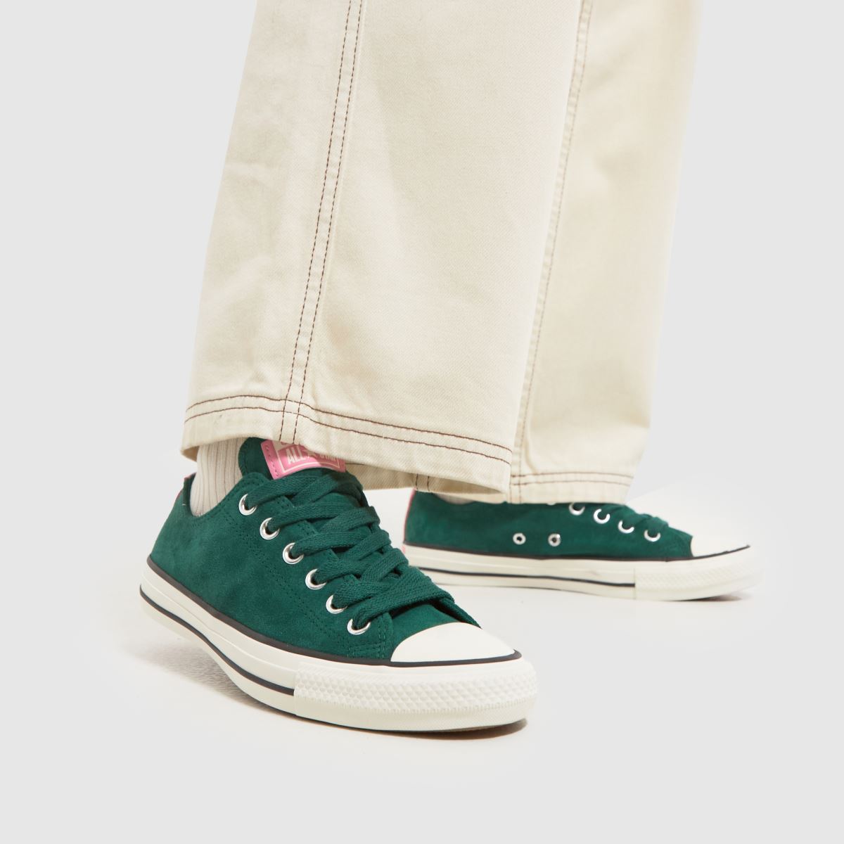 Converse All Star Ox zöld cipők