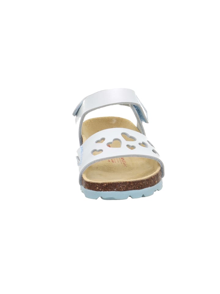superfit Tieffußbett Sandale FUSSBETTPANTOFFEL in Hellblau günstig kaufen