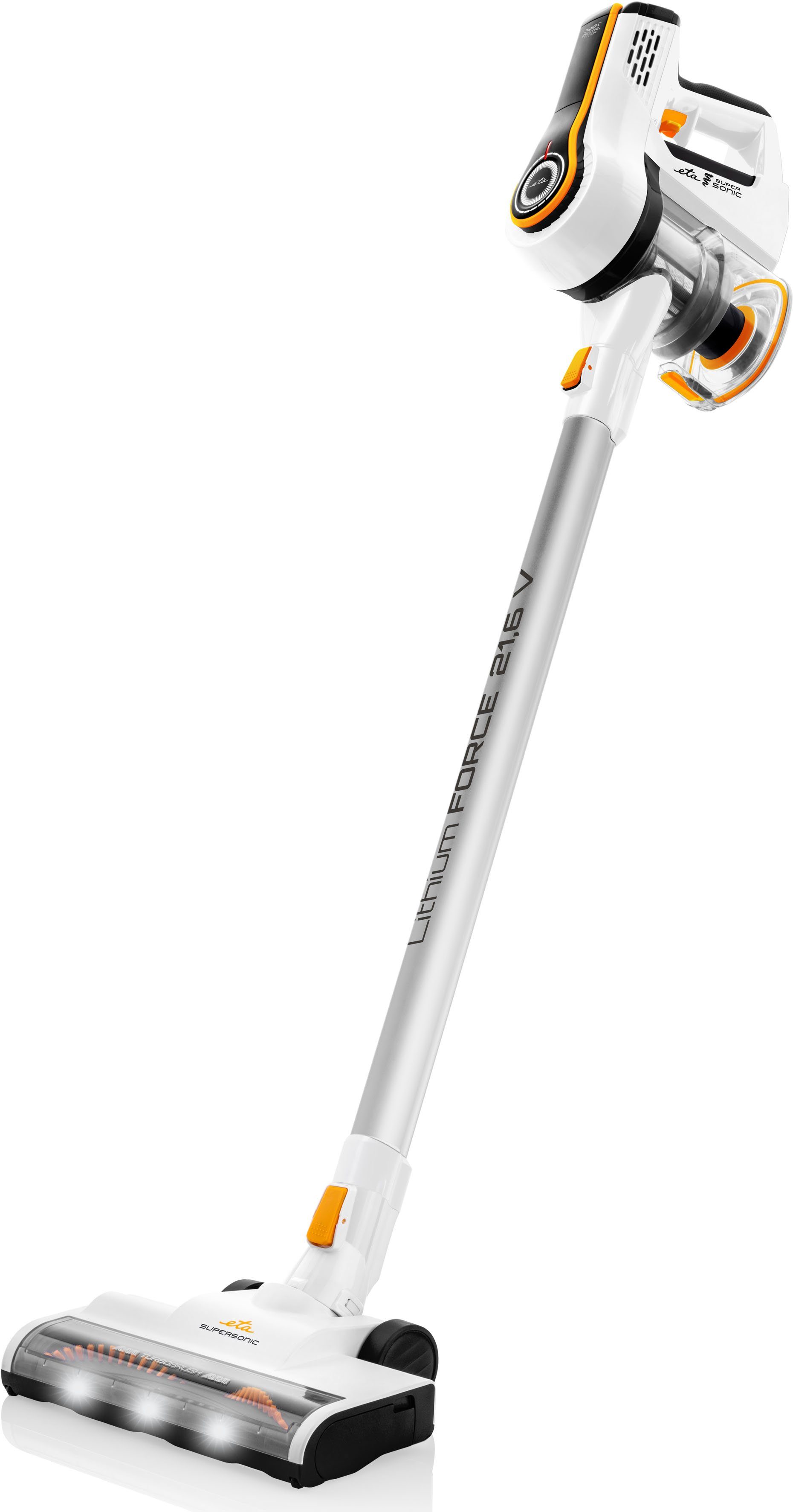 eta Akku-Stielstaubsauger SUPERSONIC ETA123190000, beutellos, 2 in 1, Li-ionen Akku 21,6V