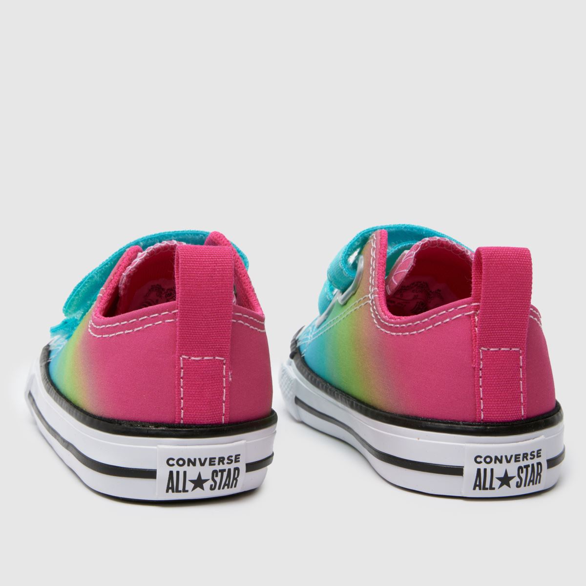 Converse multifärgade all star lo 2v flickor småbarnsskor