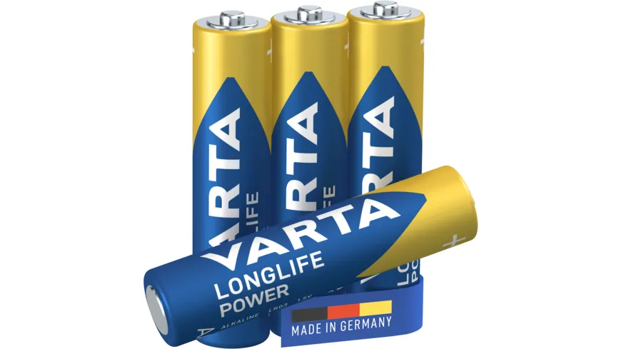 VARTA LONGLIFE Power Micro AAA Blister 4