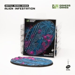 Battle Ready Bases - Alien Infestation Oval 170mm (1)