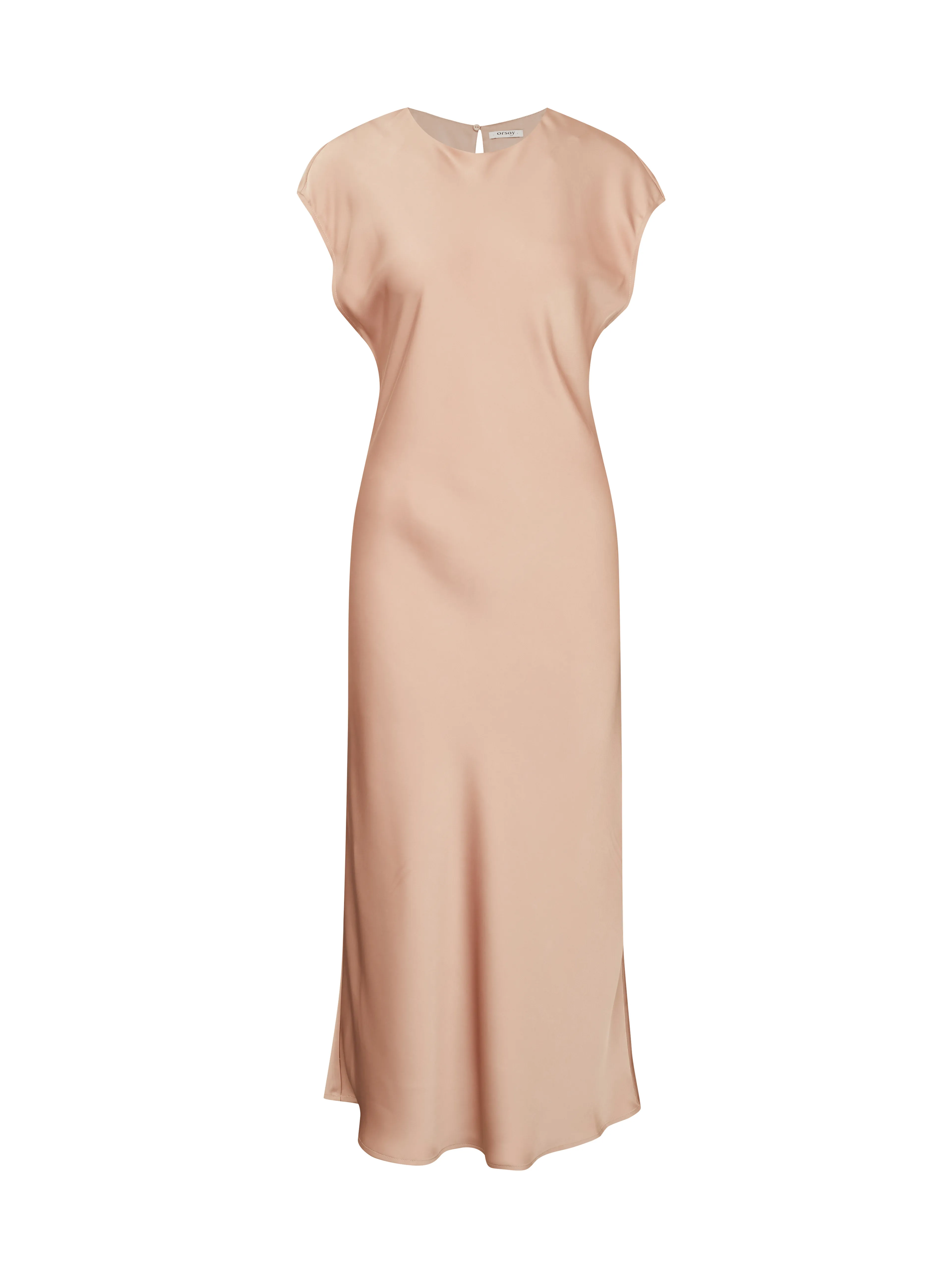 Beigefarbenes Damen-Midikleid ORSAY