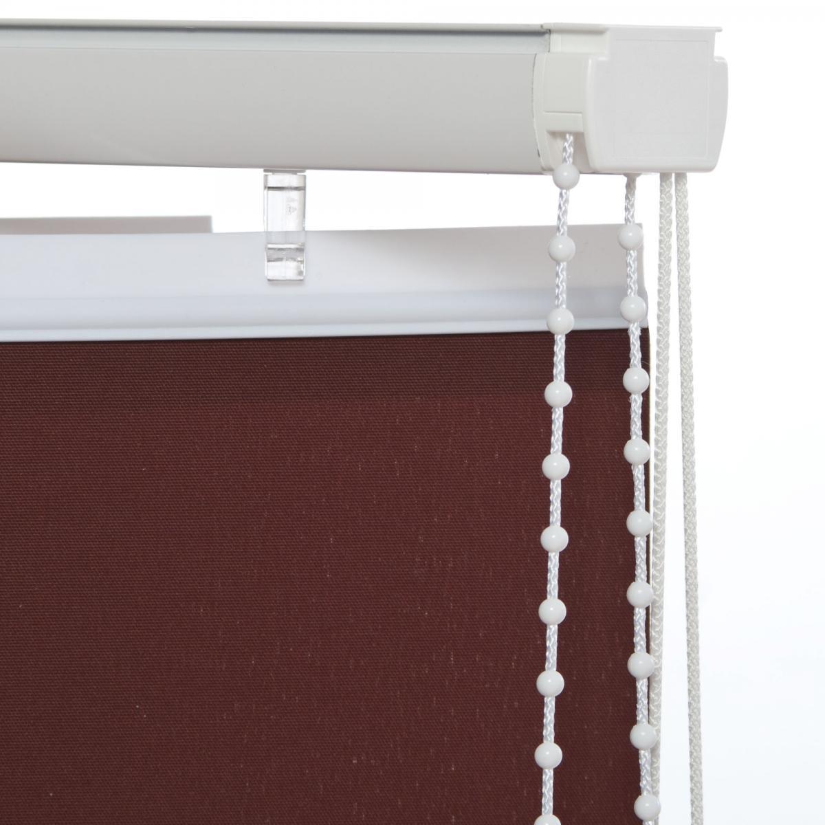 Bella Casa Schiebevorhang 120 x 250 cappuccino 127 mm