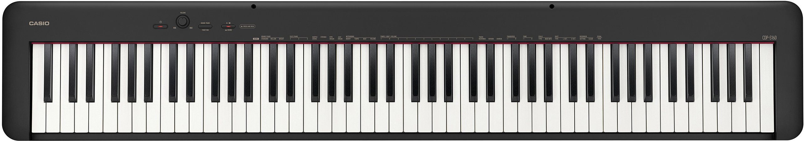 CASIO Digitalpiano CDP-S160BK, (Set), mit Stativ und Pedaleinheit