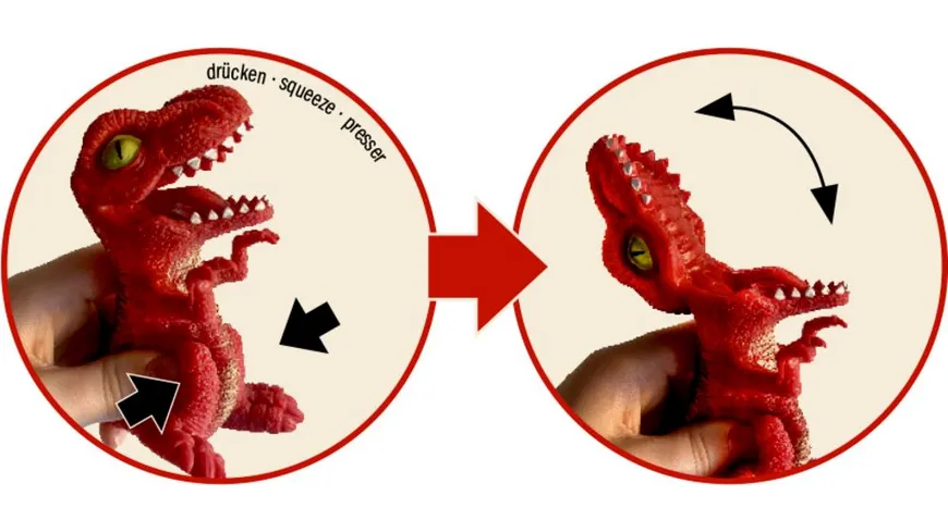 Die Spiegelburg - Großmaul-Dino - T-Rex World, sortiert, 1 Stück