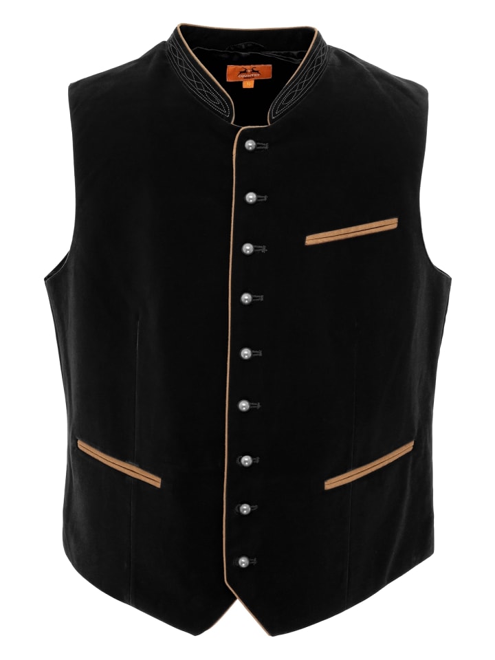 MADDOX Samtweste ZWIESEL in schwarz günstig kaufen 58