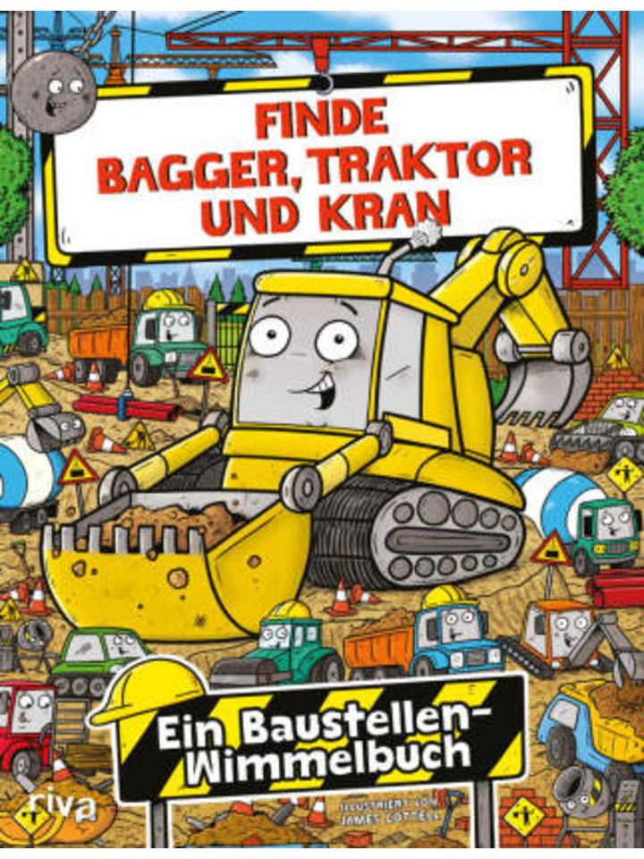 Riva Verlag Buch - Finde Bagger, Traktor und Kran günstig kaufen onesize