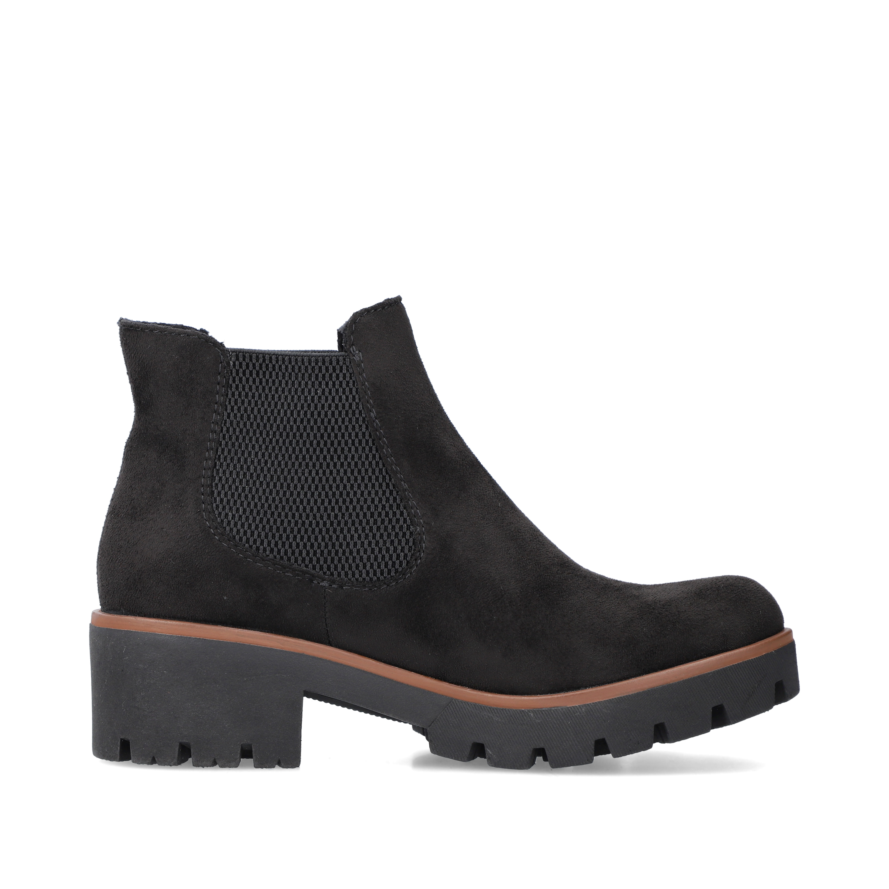Rieker Damen Chelsea Boots graphitschwarz