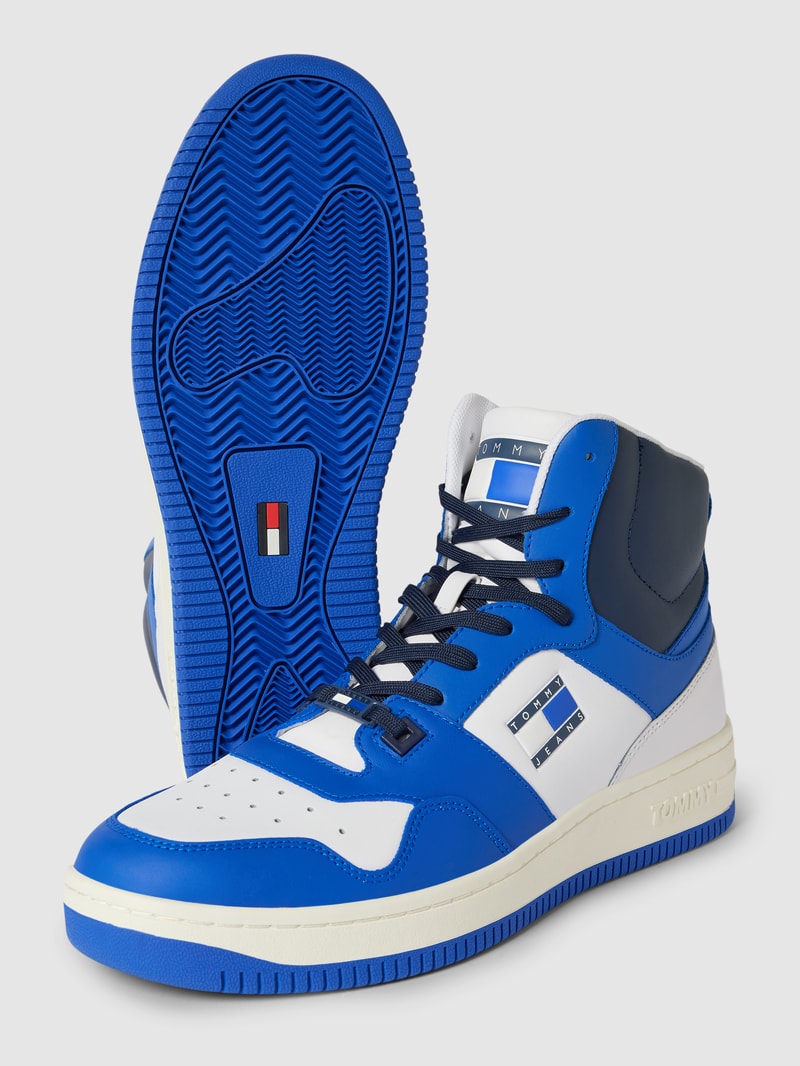 Sneaker im Colour-Blocking-Design Modell 'JEANS' in blau