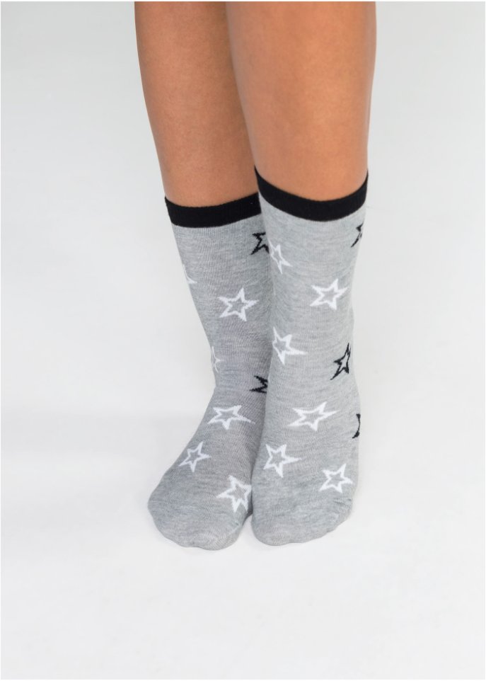 Damen Socken (6er Pack) mit Bio-Baumwolle