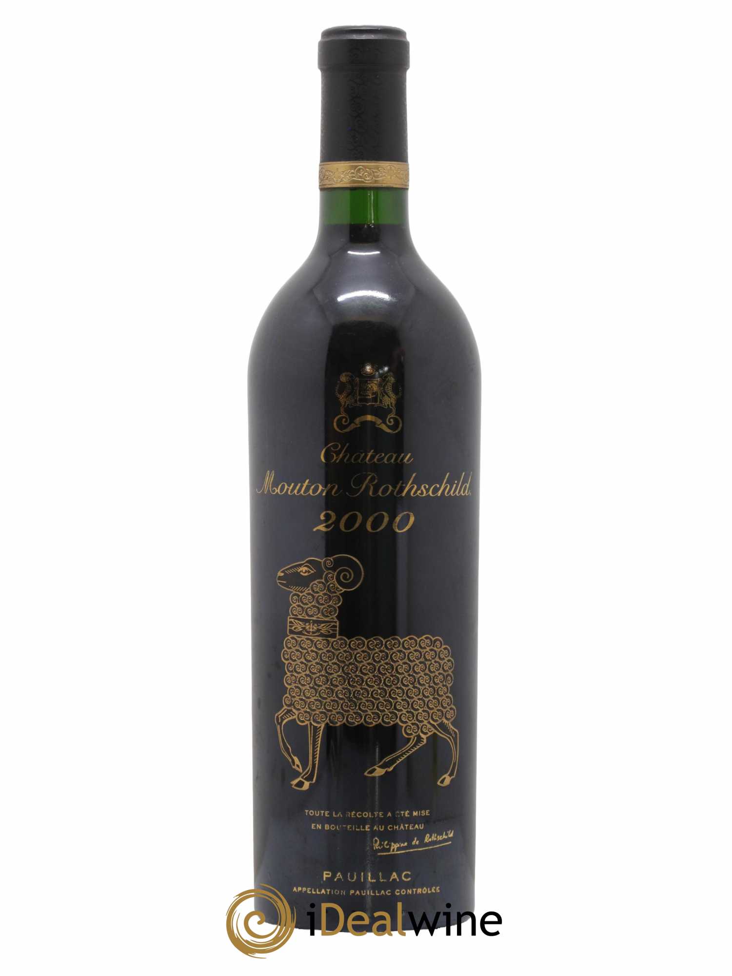Château Mouton Rothschild 1er Grand Cru Classé  2000 - Lot de 1 Bouteille