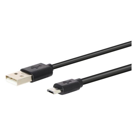 Cablu micro USB negru HIGH ONE 1M