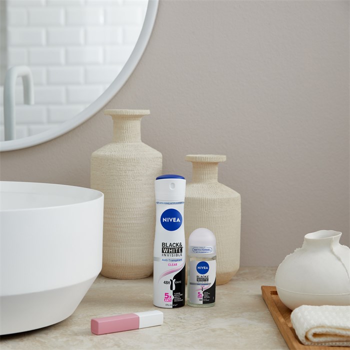 Black & White Deodorant Roll-On