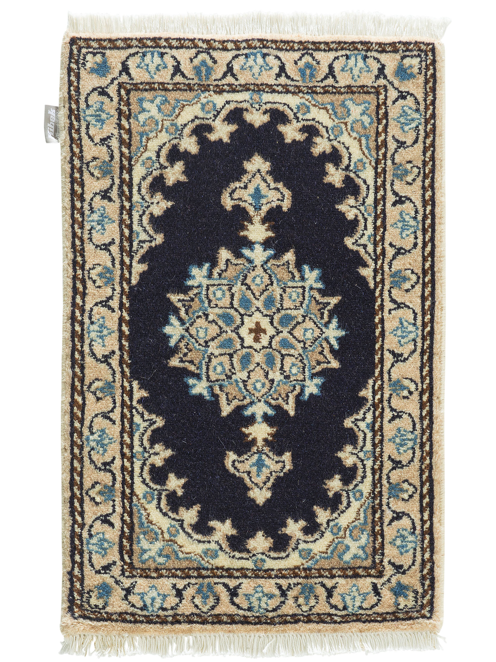 Kaschmar Nain 12 Lah ca. 40 x 67 cm, Unikat / Einzelstück