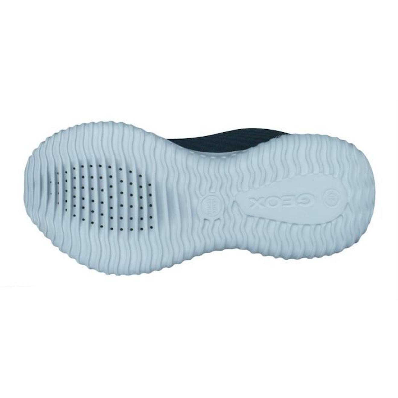 Geox J Waviness B.A Garçons baskets Bleu Marine bleu