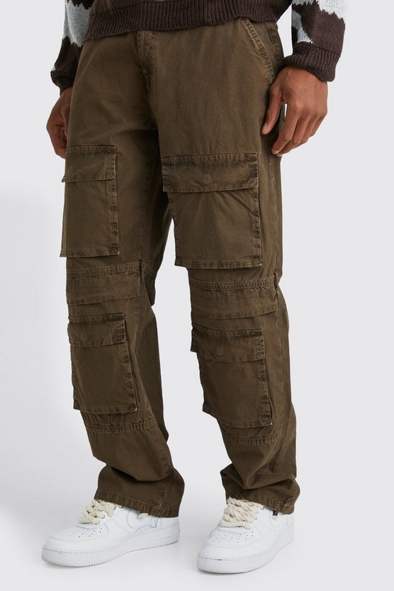 Lockere Cargo-Hose mit Acid-Waschung