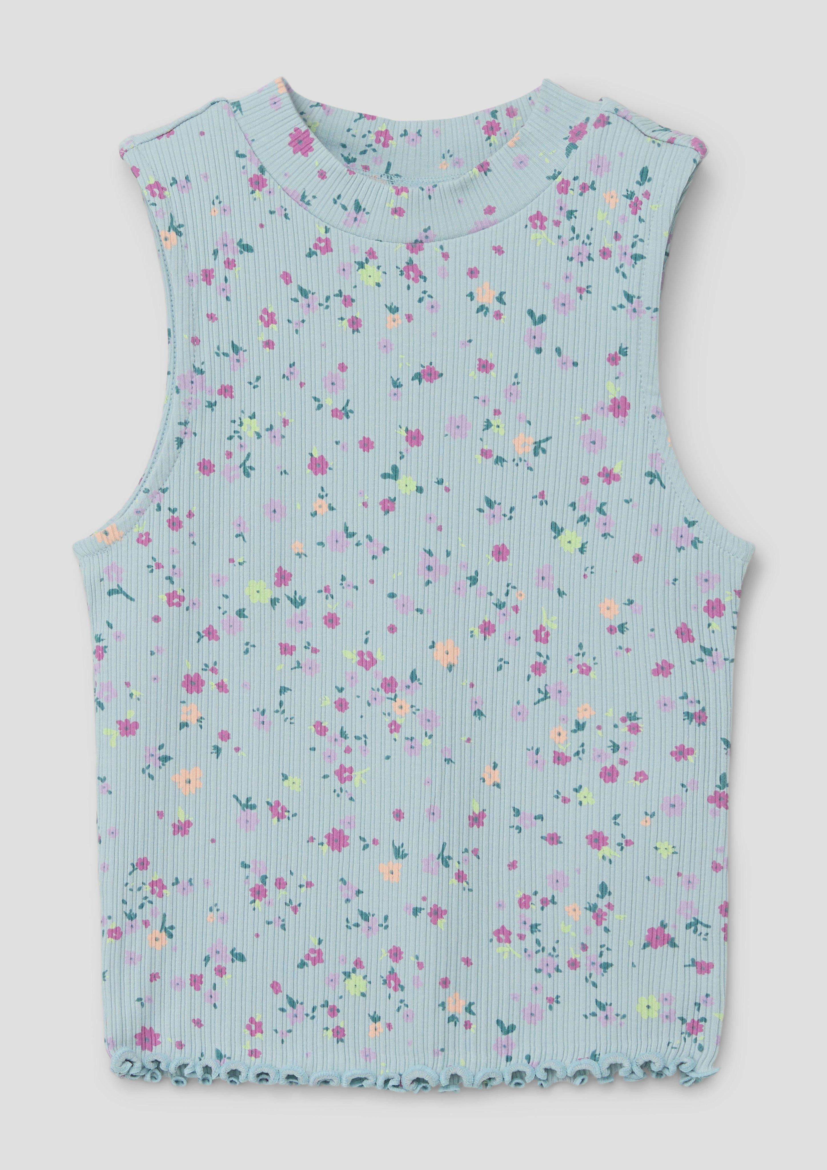 Ärmelloses Shirt mit All-over-Print  2142438-61A1
