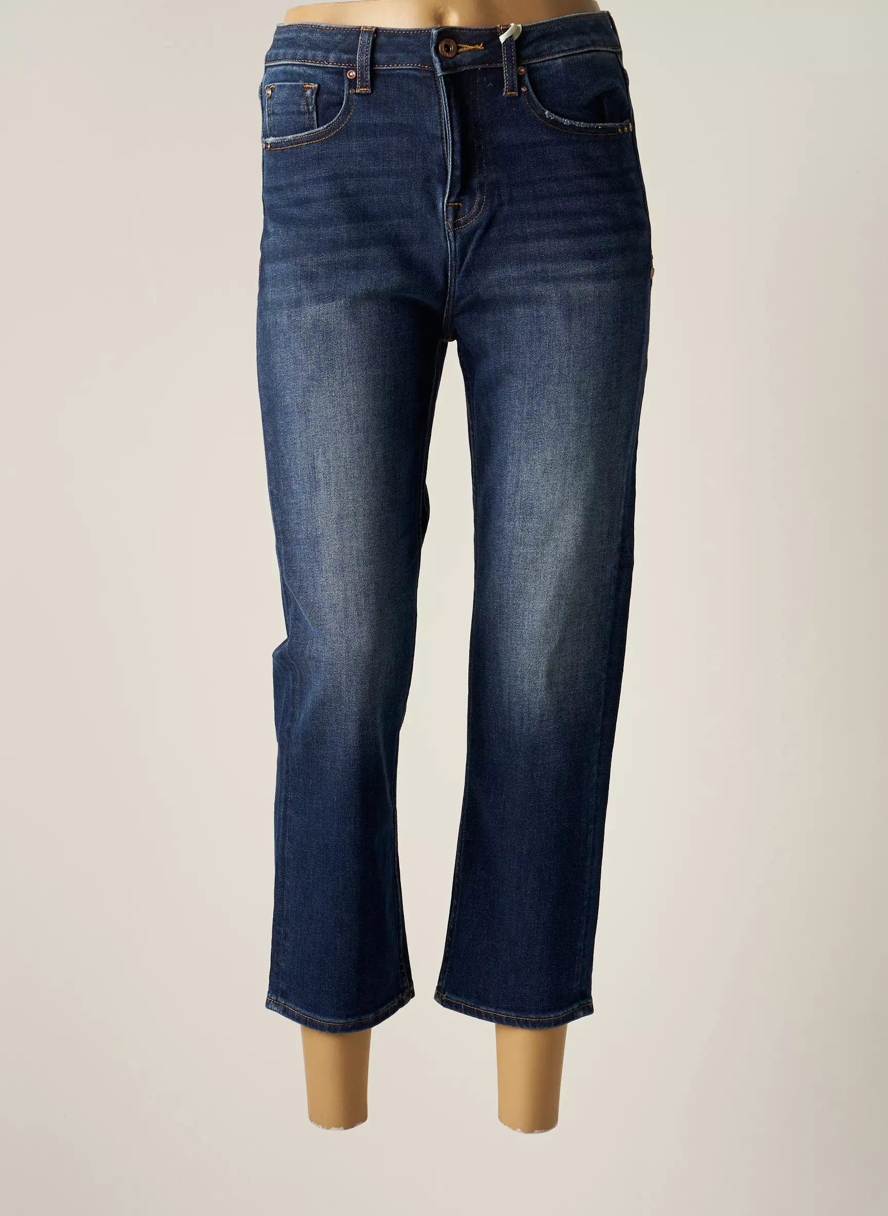 Fracomina Jeans Coupe Slim Femme couleur bleu
