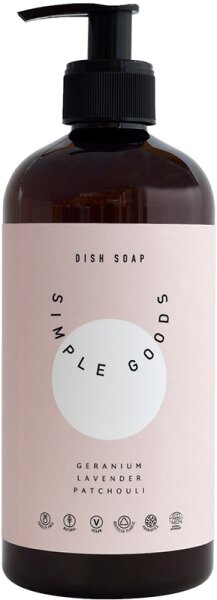Simple Goods Dish Soap Geranium, Lavender, Patchouli Haushaltsreiniger