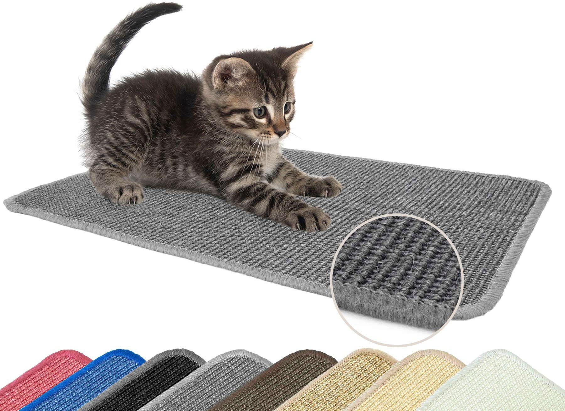 Primaflor-Ideen in Textil Kratzbrett Katzen-Kratzmatte SISALLUX, (1-tlg), Kratzteppich, Sisal, in verschiedenen Größen, vielseitig einsetzbar