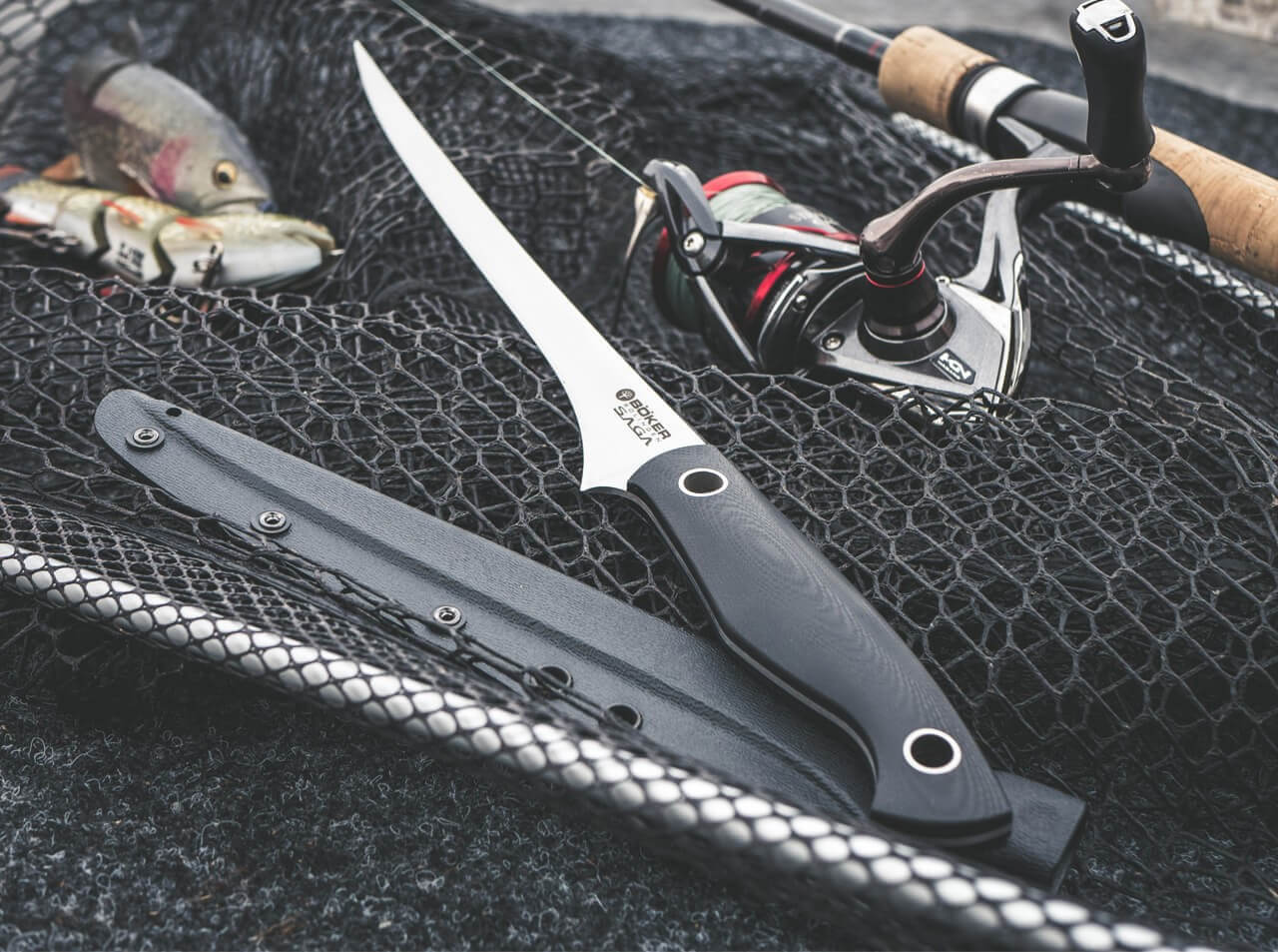 Saga Filetiermesser Fish & Hunt