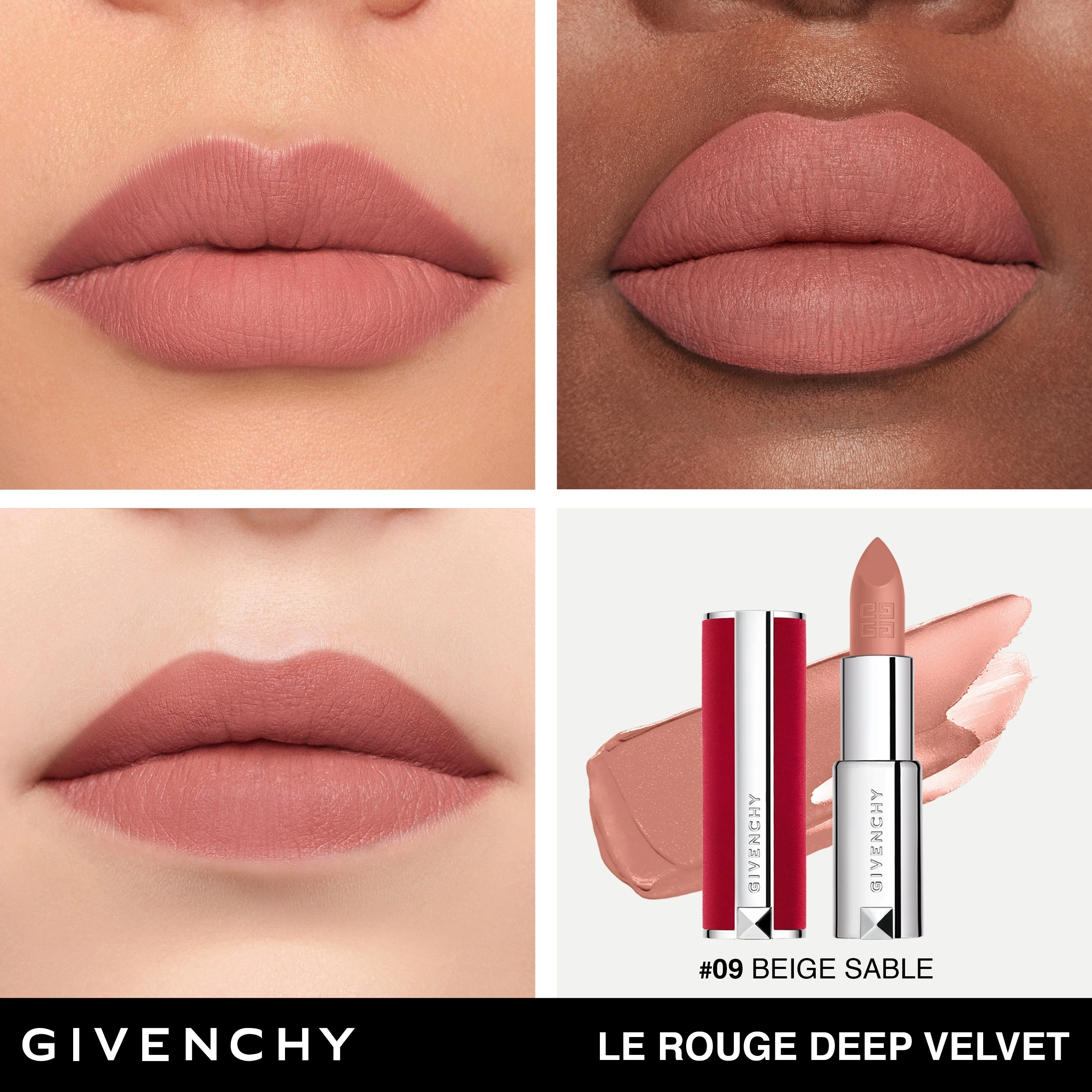 Batom Matte Le Rouge Deep Velvet Lips