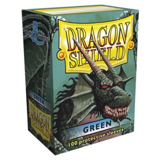 Dragon Shield: Sleeves Grün (100 Stück)