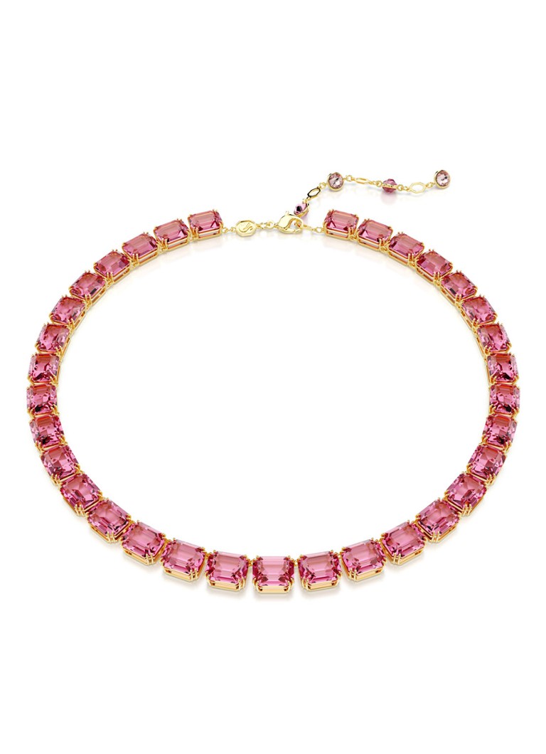 Collana Swarovski Millenia placcata in oro