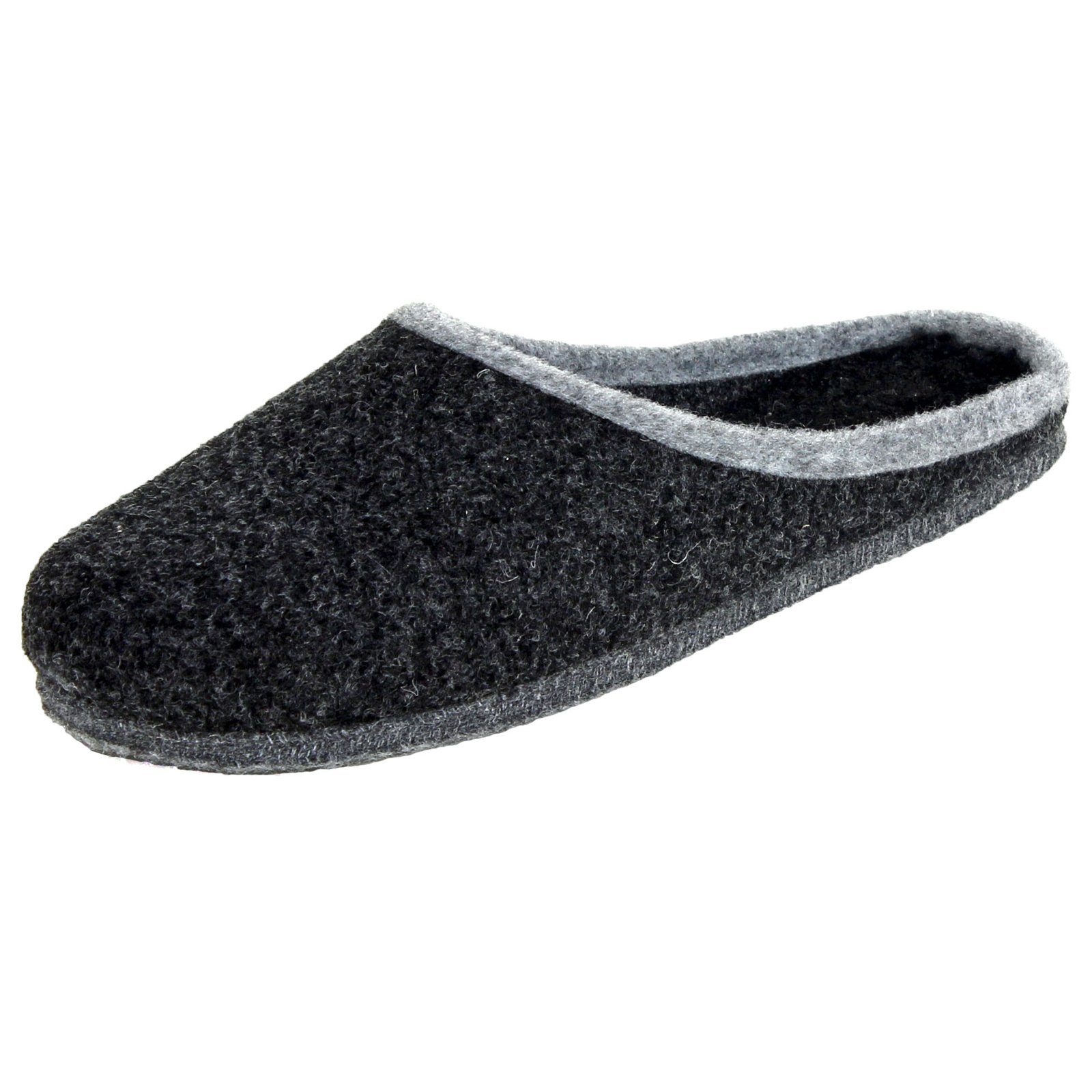 Pantoffelmann Wollfilzpantoffel Herren Filzpantoffel leichte Pantoffel Hausschuhe Pantoffel (1 Paar)