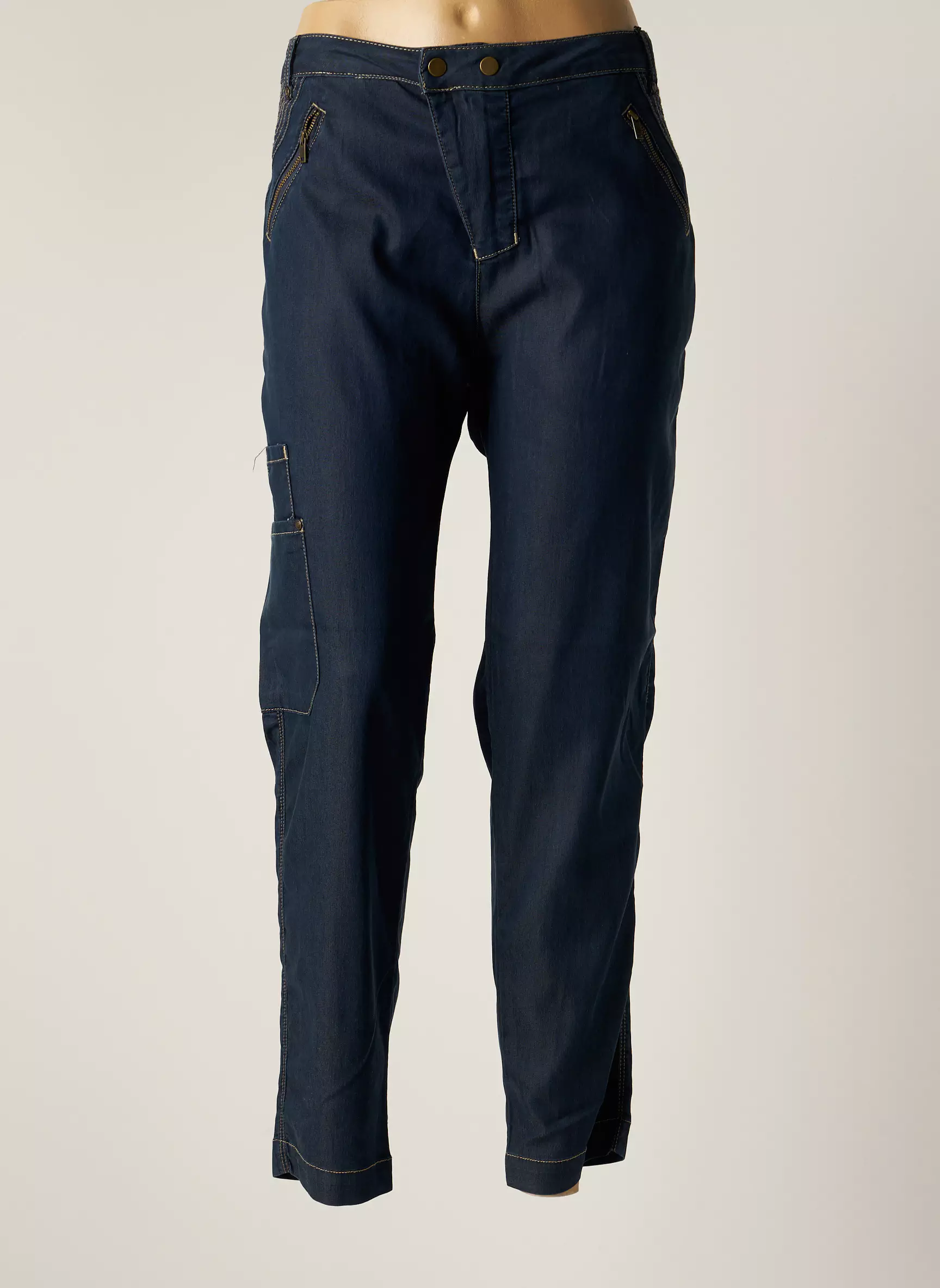 Eva Kayan Pantalons Slim Femme couleur bleu