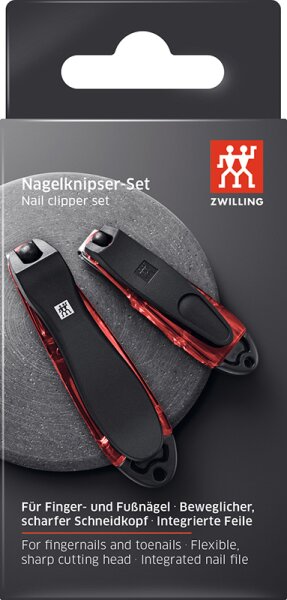 ZWILLING Beauty Classic Nagelknipser-Set - red Nagelknipser