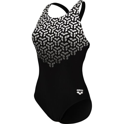 DAMEN SCHWIMMANZUG WOMEN'S KIKKO V SWIMSUIT V BACK GRAPHIC