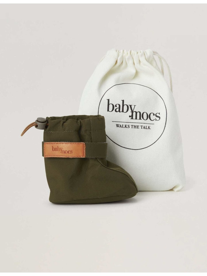 BabyMocs Schuhe Vegan in grün günstig kaufen 62/68
